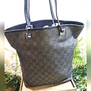 Authentic Gucci Logo Tote